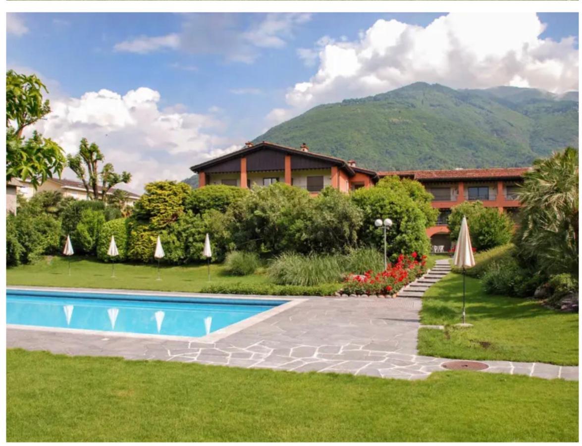 Ascona: Residenza Sabrina,app 2.5 locali e piscina Appartamento Esterno foto