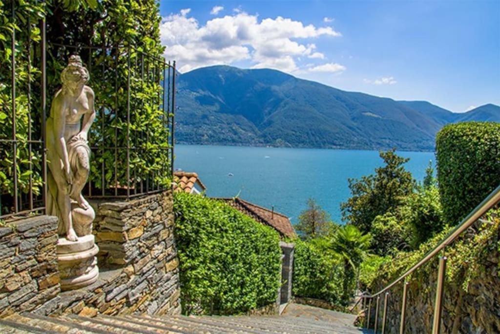 Ascona: Residenza Sabrina,app 2.5 locali e piscina Appartamento Esterno foto